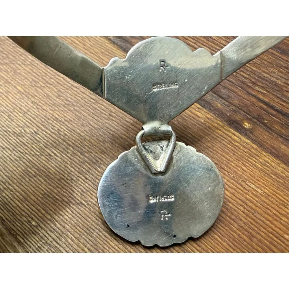 Signed Authentic Southwestern cuff bracelet